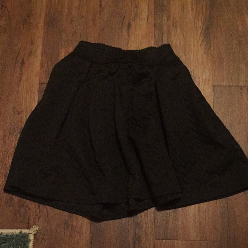 Black skirt